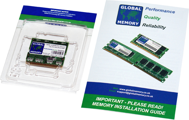256MB SDRAM PC133 133MHz 144-PIN MICRODIMM MEMORY RAM FOR FUJITSU-SIEMENS LAPTOPS/NOTEBOOKS